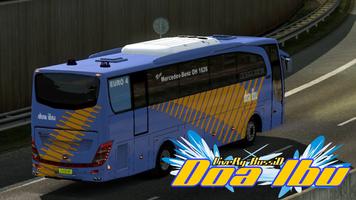 Livery Bus Doa Ibu पोस्टर