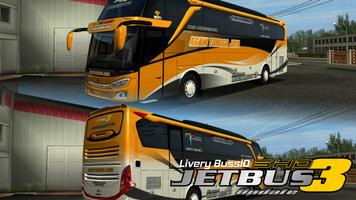 Livery Bussid Jetbus 3 SHD Affiche