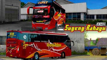 Livery Sugeng Rahayu XHD ポスター