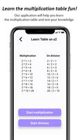 Times Table+ - Math capture d'écran 1
