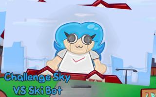 Challenge Sky vs Ski Bot MOD Ekran Görüntüsü 3