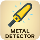Detector metales, precios oro icono