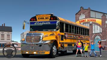 School Bus Transport Simulator 海报