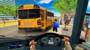 School Bus Transport Simulator اسکرین شاٹ 1