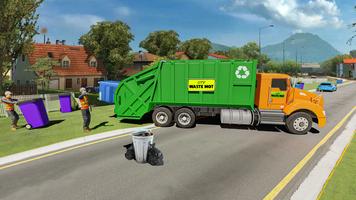 Garbage Truck Simulator Games capture d'écran 1