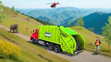Garbage Truck Simulator Games capture d'écran 2