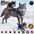 Jeux de loup sauvage Sim Wolf icône