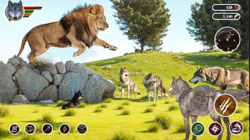 Jeux de loup sauvage Sim Wolf capture d'écran 1