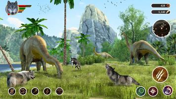 Jeux de loup sauvage Sim Wolf capture d'écran 2