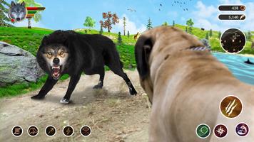 Jeux de loup sauvage Sim Wolf capture d'écran 3
