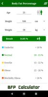 BMI Calculator Ekran Görüntüsü 2