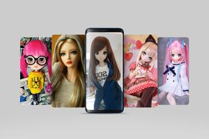 Cute Doll Wallpapers HD 4K Affiche