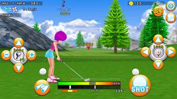 ゴルフモデラ♪Golfコースも作れる無料ゴルフゲームアプリ screenshot 1