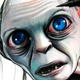 Scary Gollum Drawing and Color