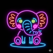Neon Doodle Glow Art Drawing icon