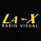 La X Radio Visual ikona