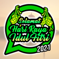 Stiker Idul Fitri 2022
