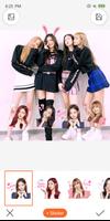 Blackpink Sticker Photo Editor capture d'écran 2