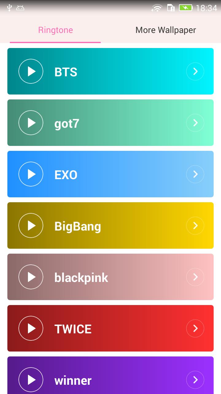 K Pop Ringtone Wallpaper Apk Pour Android Telecharger