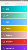 K-POP Ringtone Wallpaper اسکرین شاٹ 1