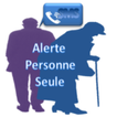 Alerte Personne Seule أيقونة