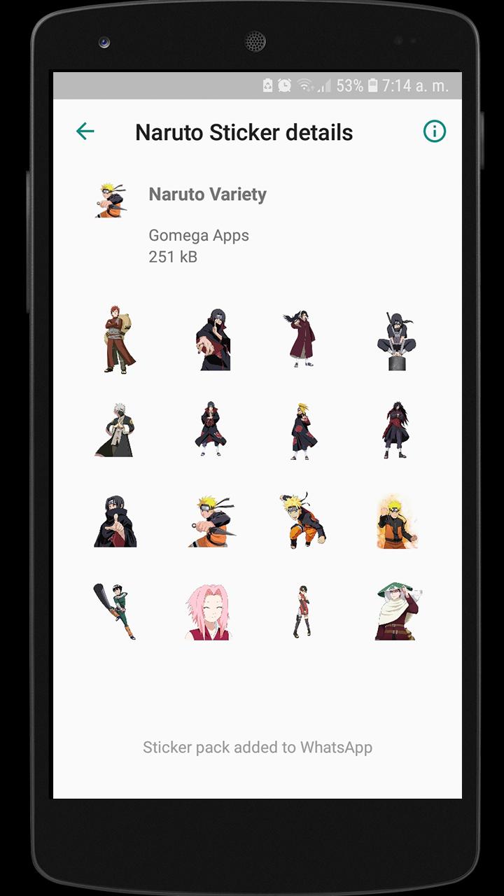 Naruto Stickers For Android Apk Download