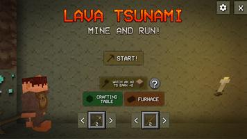 Lava Tsunami: Mine and Run poster