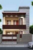 front elevation design of house poster