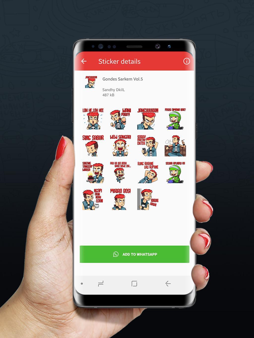 Gondes Sticker Jawa Lucu Wastickerapps For Android Apk Download