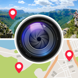 GPS Photo: With Location & Map أيقونة