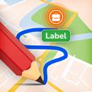 Sketch On Map: Draw Label Pins APK