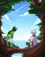 Hunter Gon X Killua Wallpaper capture d'écran 1