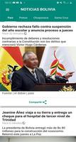 Noticias Bolivia capture d'écran 1
