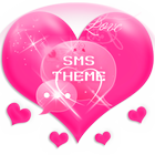 Pink Liebe Theme GO SMS Pro Zeichen