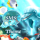 Sea Fish Thème GO SMS Pro APK