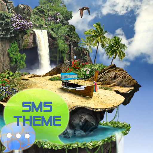 Тропическая Theme GO SMS Pro