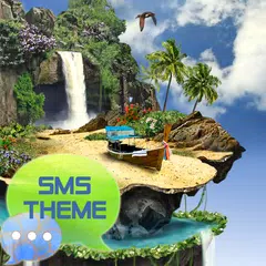 Tropical Theme GO SMS Pro APK download