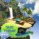 Tropical Theme GO SMS Pro APK