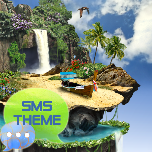 Tropical Theme GO SMS Pro