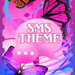 Tema Butterflies GO SMS Pro