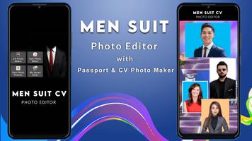 Men Suit CV Photo Editor 海报