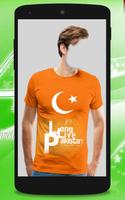 Pak Flag Shirt Affiche
