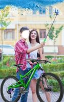 Poster Selfie with Girls - girlfriend pic