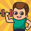 Idle gym: game tập thể thao si APK