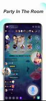 SweetChat voice chat room syot layar 1