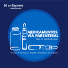 Medicamentos vía parenteral 图标