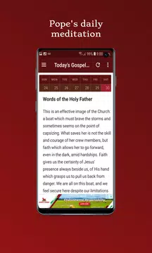 Screenshot 2 for Daily Gospel reflection