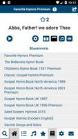 Favorite Hymns/Hymnals Premium capture d'écran 2