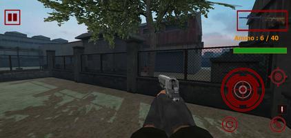 Zombie Apocalypse Shooter Fury screenshot 1