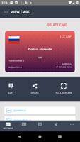 CardShare: business card holde imagem de tela 2